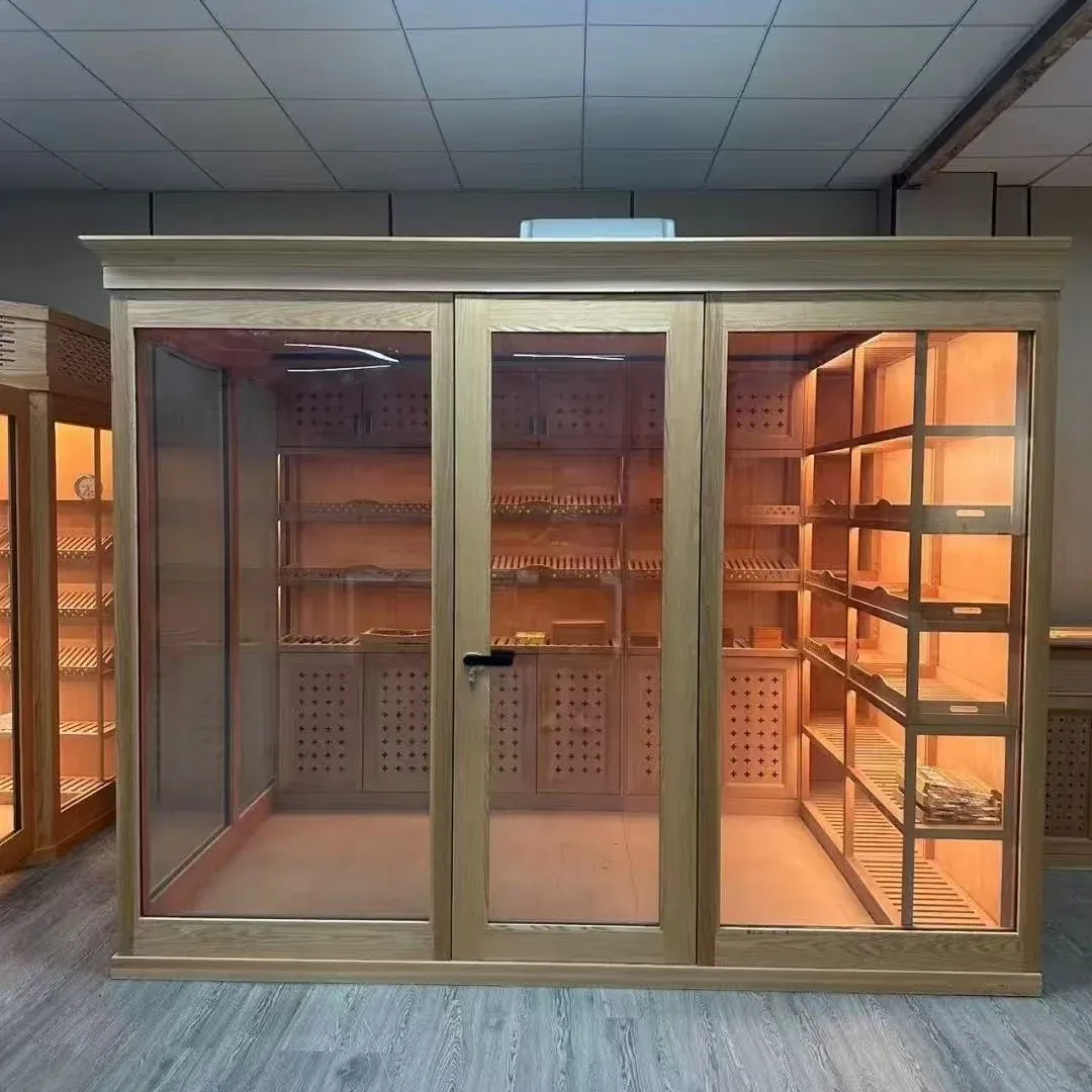 Stepped 1000L Stainless Steel Wine Cabinet with Dual-Zone Control