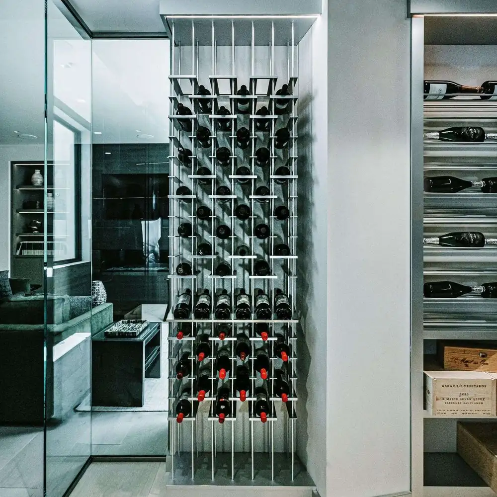 RM-002 1200-Bottle Stainless Steel Wine Cellar view 2