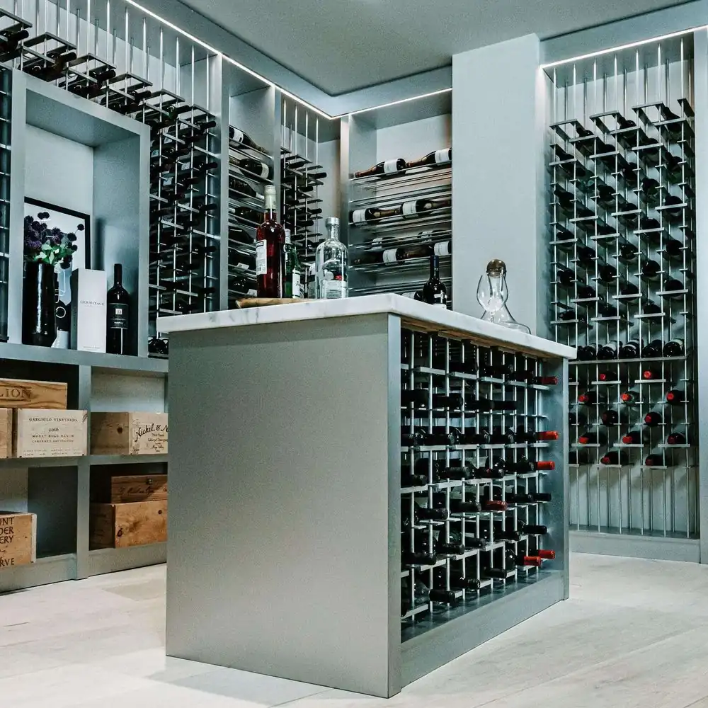 RM-002 1200-Bottle Stainless Steel Wine Cellar view 3