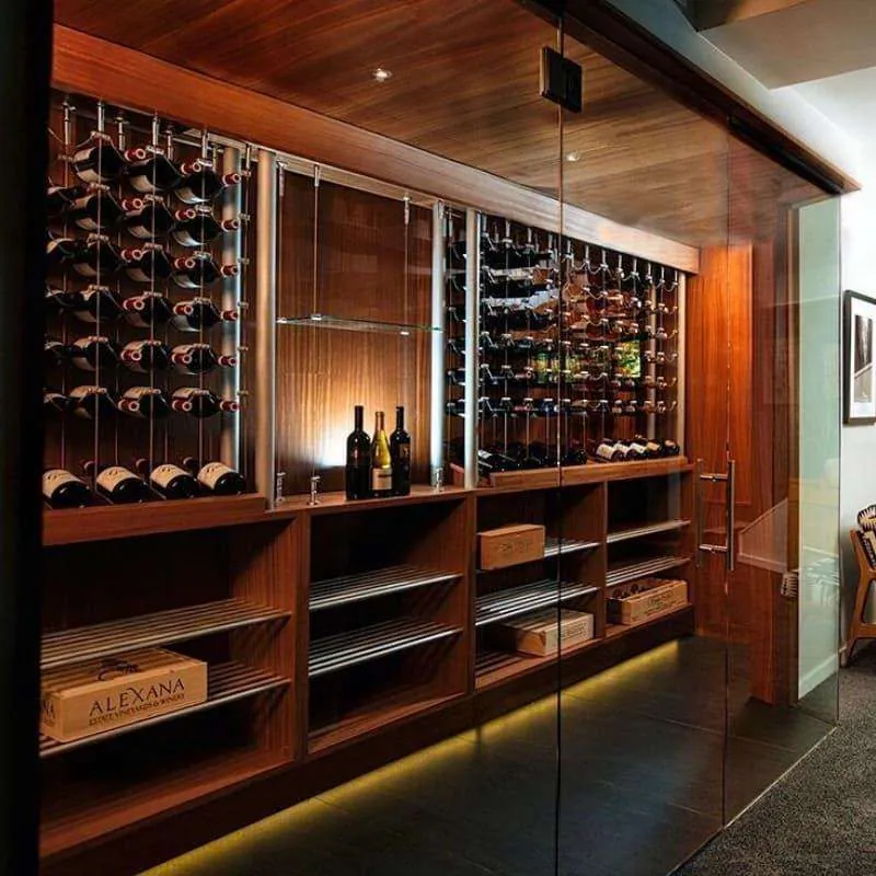 RM-003 Solid Wood Wine Cellar for 1200 Bottles