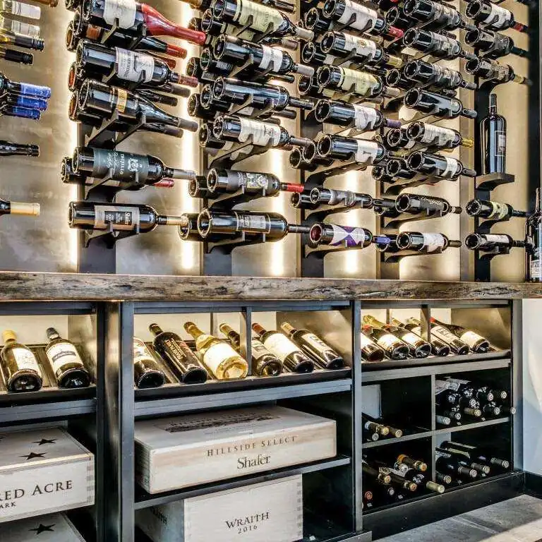 Luxury Stainless Steel VIP Custom Wine Cellar for Hotel (RM-004) view 3