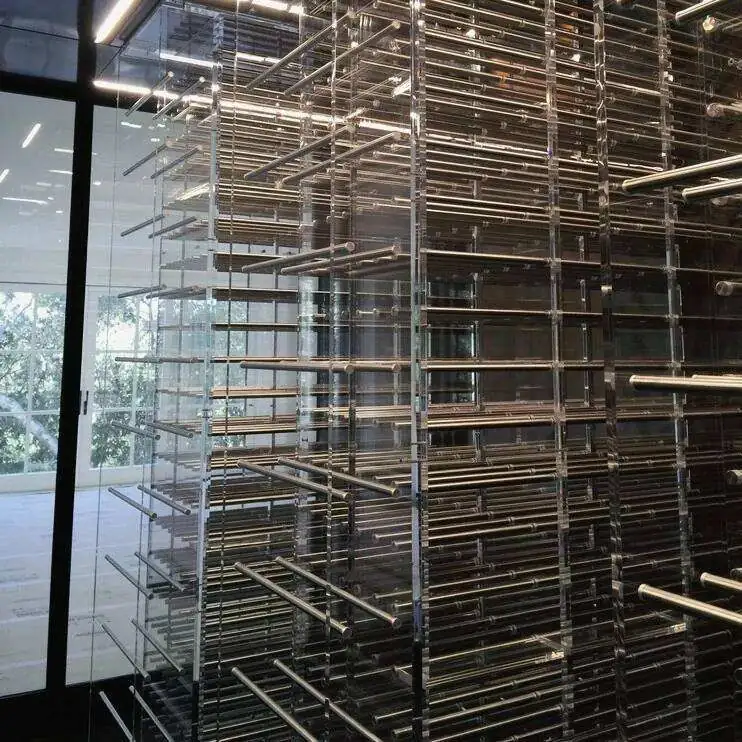 RM-005 F-88 Compact Stainless Steel Wine Cellar for 120 Bottles view 2