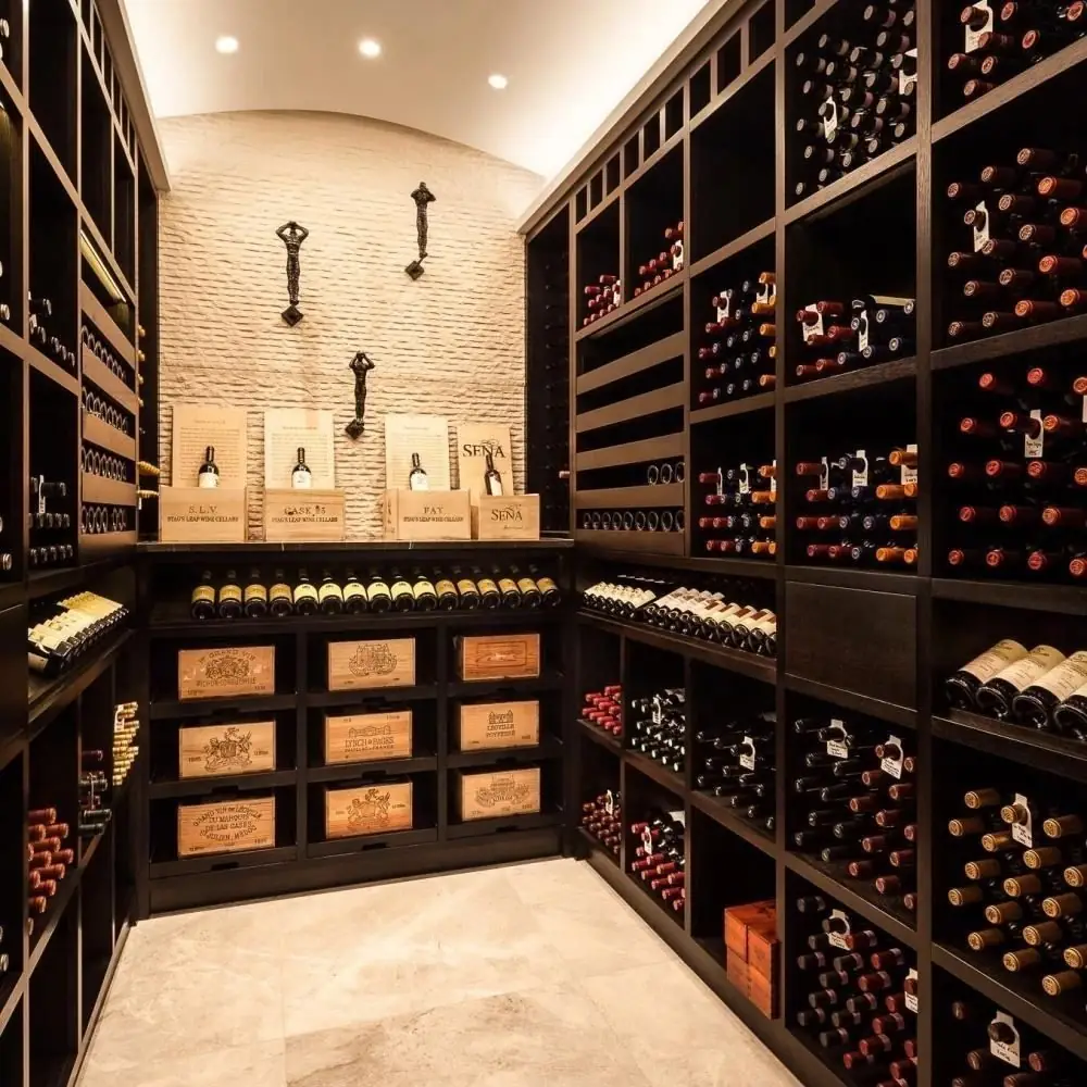 RM-008 Compact VIP Wood Wine Cellar Display