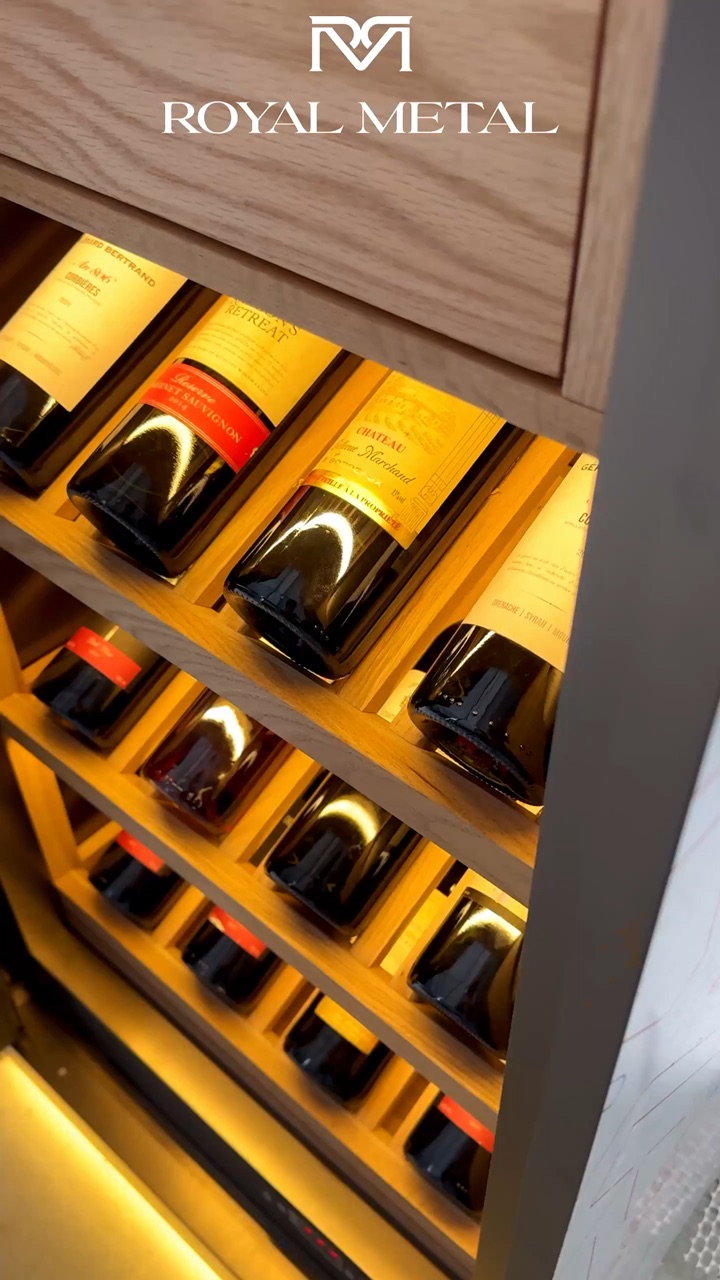 Modern Metalhome Decoration Wine Display Rack Inserts Wine…
